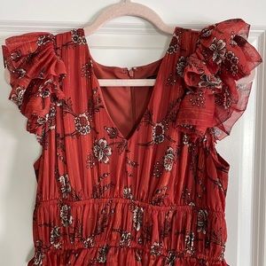 Ann Taylor floral maxi dress